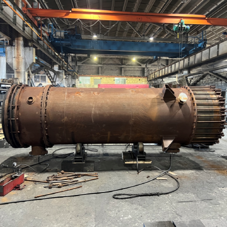 Отчет-новость о ремонте графитового трубчатого теплообменного аппарата