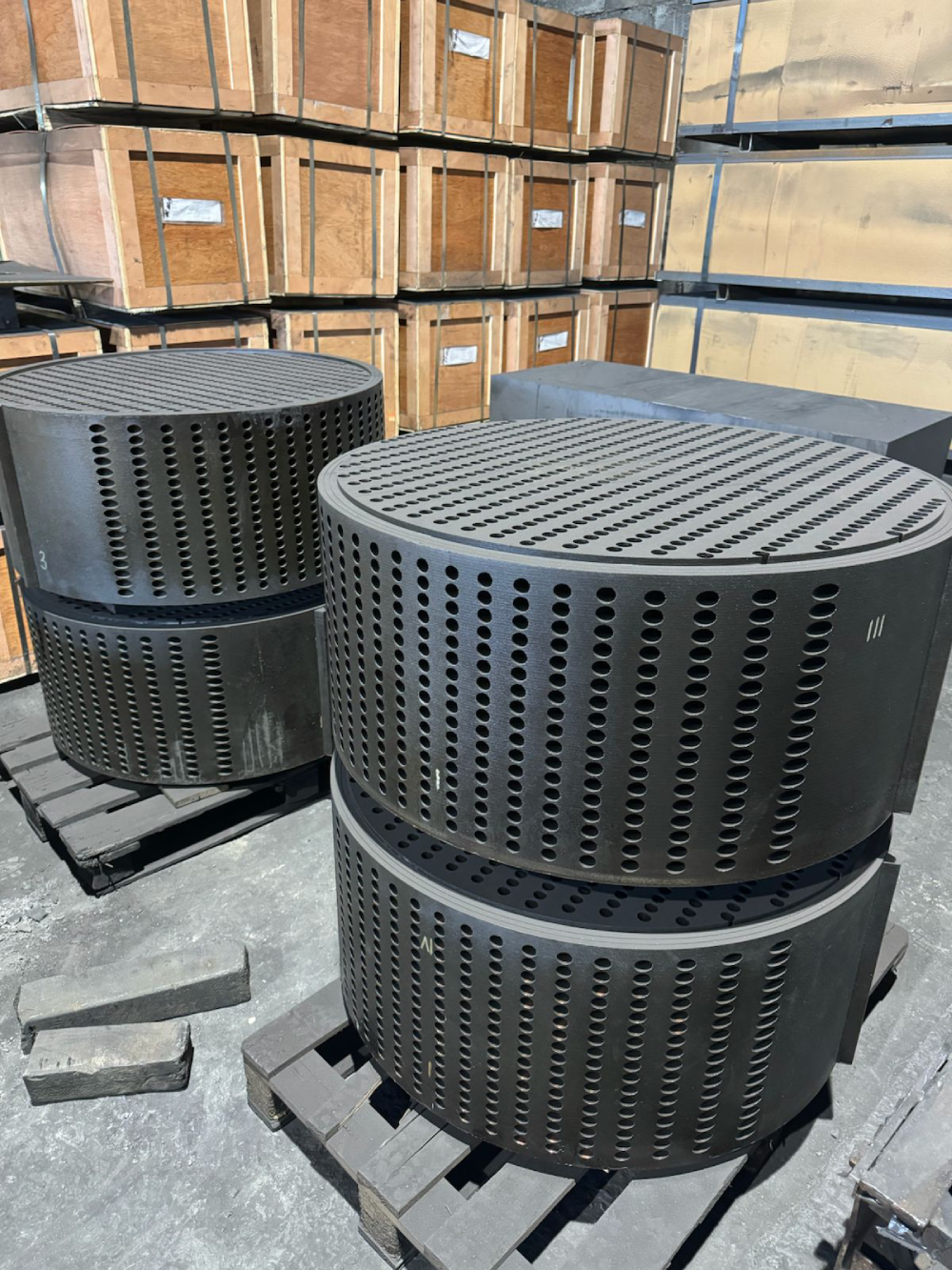 Блочный графитовый теплообменник ТО ТГ-КБ-5-100, срок изготовления 45 дней Блочный графитовый теплообменник ТО ТГ-КБ-5-100, срок изготовления 45 дней