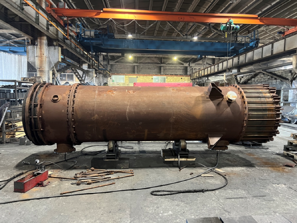 Отчет-новость о ремонте графитового трубчатого теплообменного аппарата Отчет-новость о ремонте графитового трубчатого теплообменного аппарата