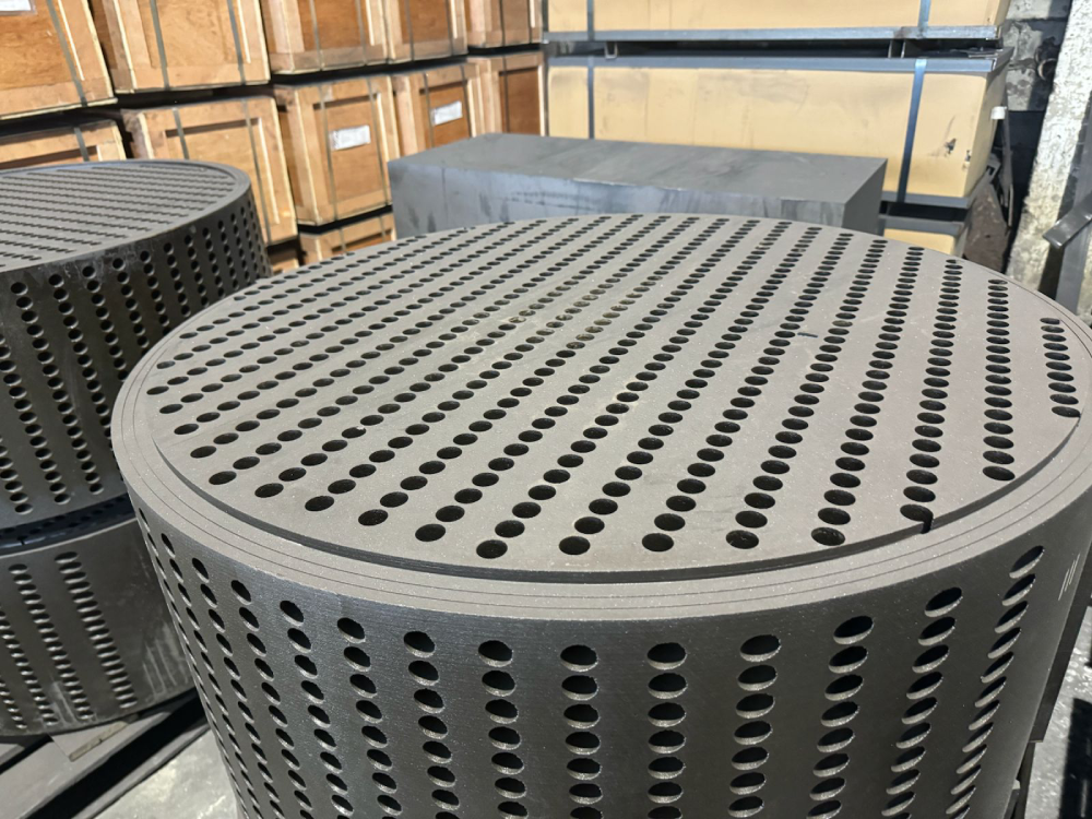 Блочный графитовый теплообменник ТО ТГ-КБ-5-100, срок изготовления 45 дней Блочный графитовый теплообменник ТО ТГ-КБ-5-100, срок изготовления 45 дней