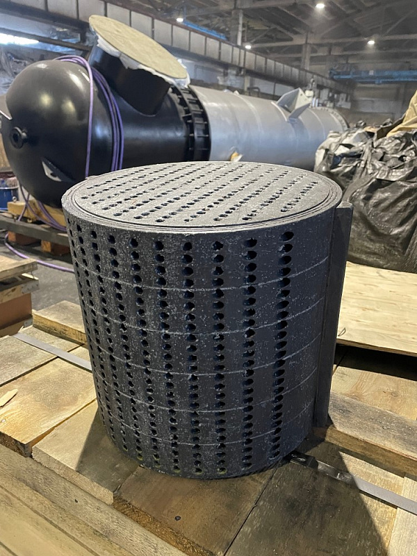 Графито-фторопластовый теплообменник блочного типа