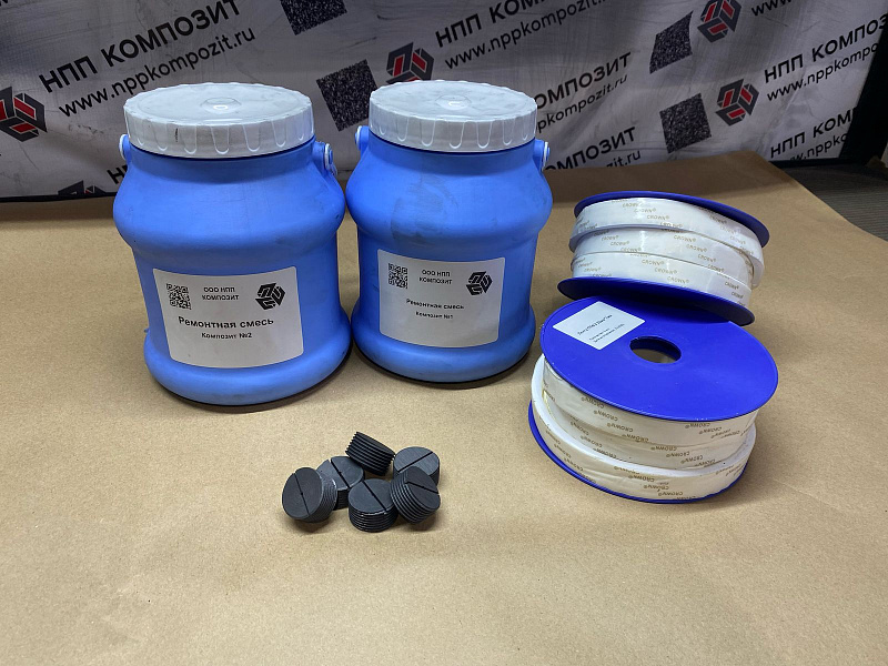 Ремонтные комплекты для трубчатых графитовых теплообменных аппаратов, конденсаторов и абсорберов