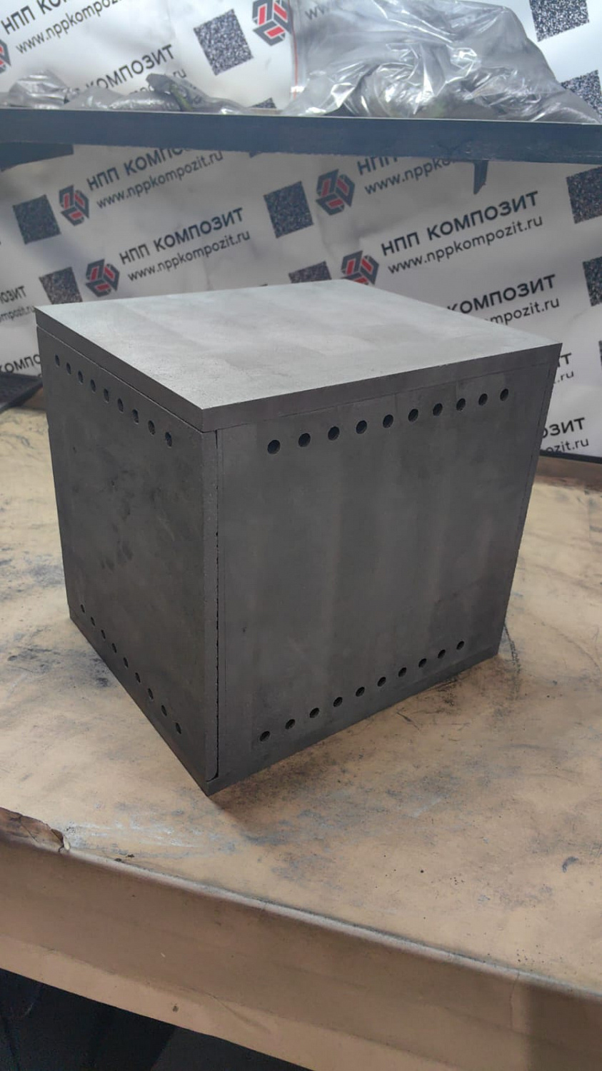 Графитовый ящик из изостатического графита